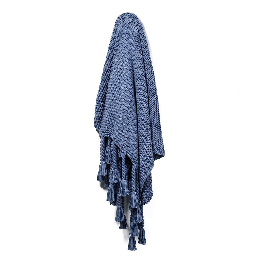 Adairs blue throw sale