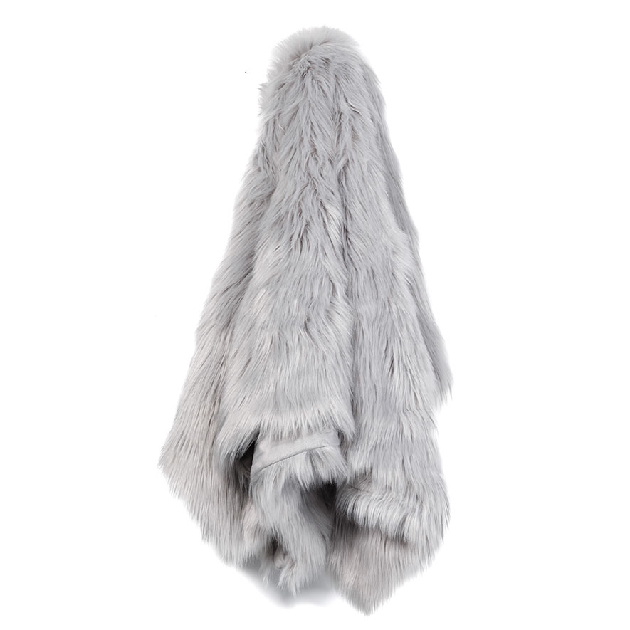 Home Republic - Alpine Moonrock Fur Throw | Adairs