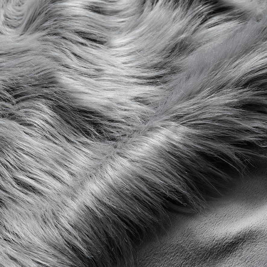 Grey fur hot sale