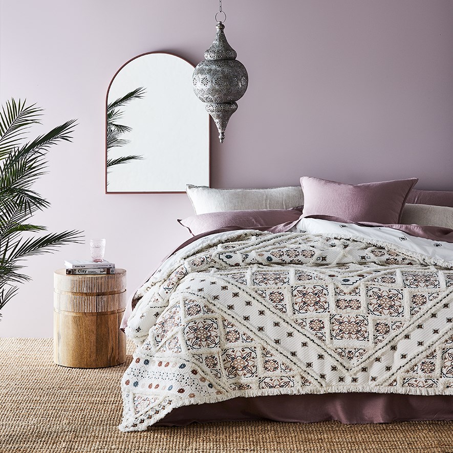 Moroccan Tufted Blanket Homewares Adairs