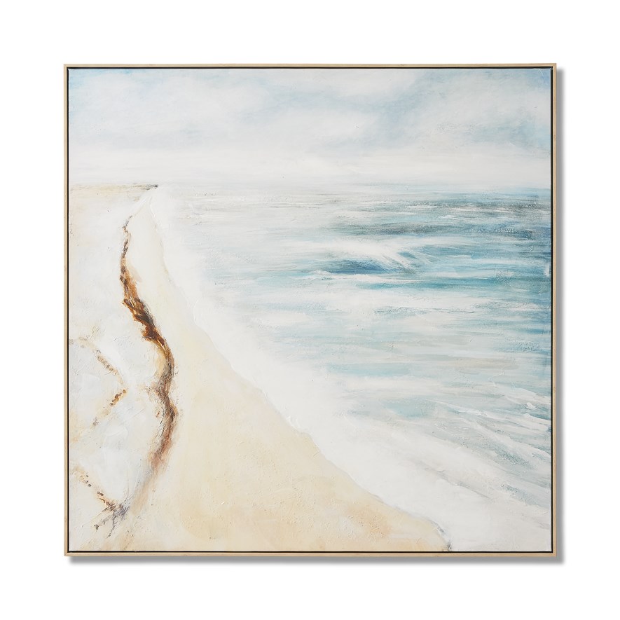 Paradise Beach Sand Canvas | Adairs