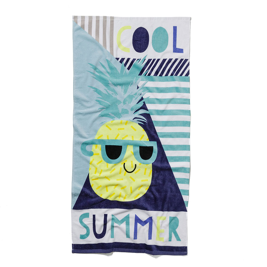 Adairs Kids - Printed Cool Summer Beach Towel | Adairs