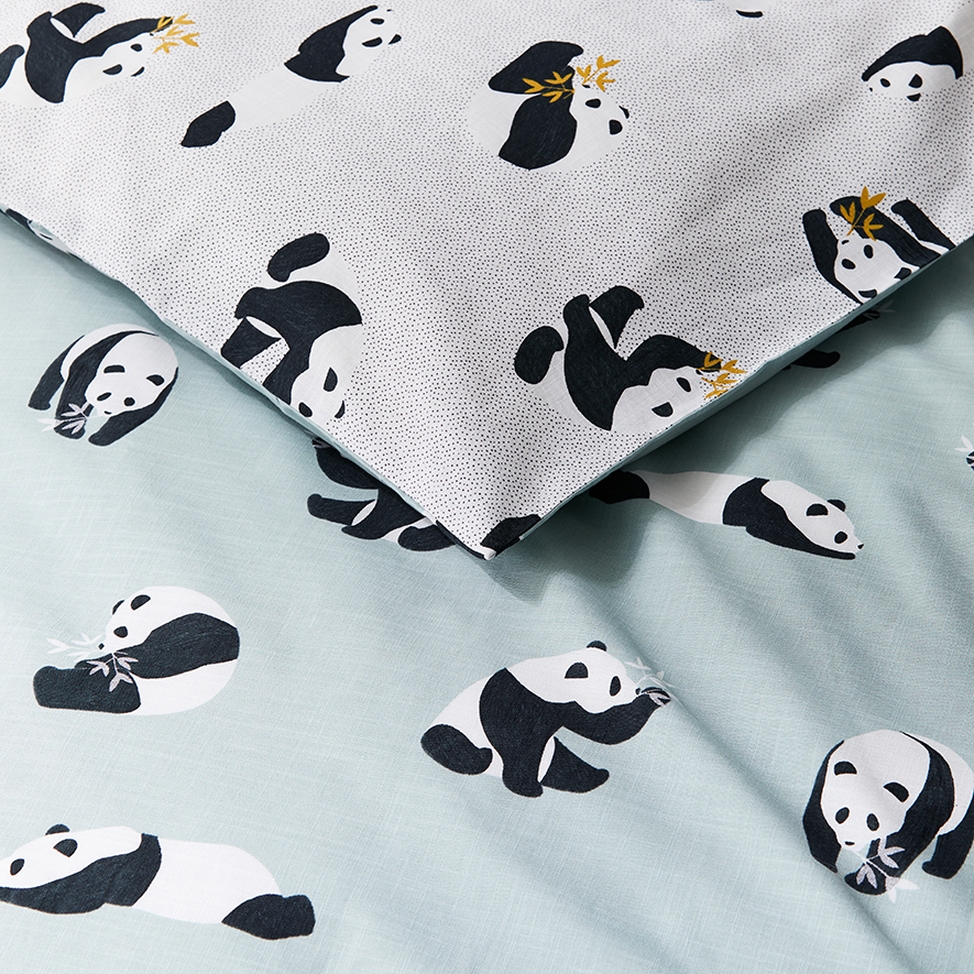 Adairs panda quilt cover sale