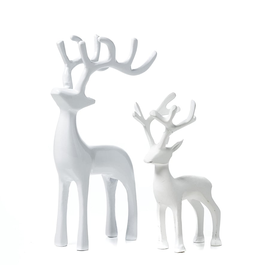 Home Republic Festive Reindeers White Adairs   42668 White Zoom 01 